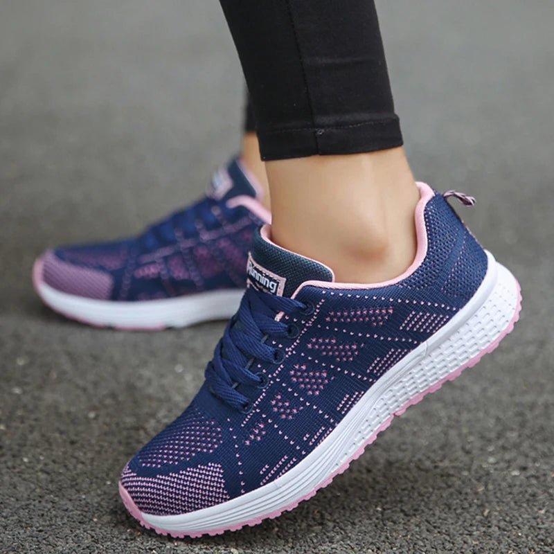 Classic Solid Sneakers for Women
